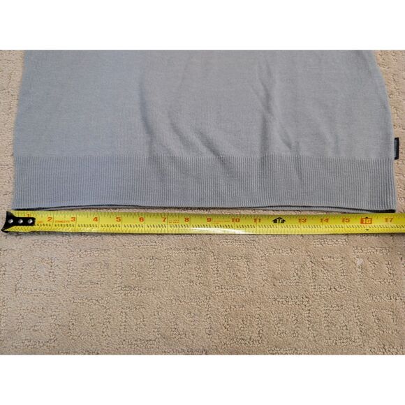 NWT Armani Exchange Sweater Women Medium Gray Black White Color Block - Picture 7 of 7